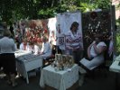 Auf dem Museumsfest 2011 des Kulturhistorischen Museums des Rivnensker Gebietes haben zahlreiche ukrainische Kunsthandwerker ihre Produkte zum Kauf angeboten.