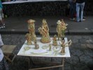 Auf dem Museumsfest 2011 des Kulturhistorischen Museums des Rivnensker Gebietes haben zahlreiche ukrainische Kunsthandwerker ihre Produkte zum Kauf angeboten.
