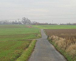 Abschnitt der Hohen Straße