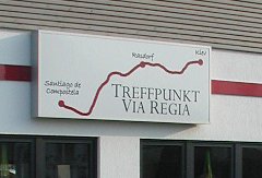 Der Treffpunkt VIA REGIA im Nahversorgungszentrum in Rasdorf