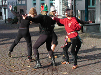 Outdoor-Performance 'Bewegungen auf der VIA REGIA'