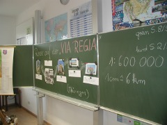 Am Tag der Namensgebung fanden Workshops und Gruppenarbeiten zu verschiedenen VIA REGIA Themen statt.