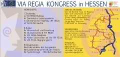 1. transeuropäischer VIA REGIA Kongress in Hessen am 8.Mai in Großenlüder