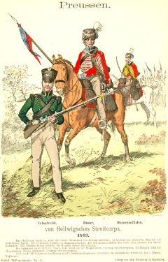 Uniformen des Hellwigschen Streifcorps 1813