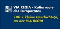 Frontseite des Buches „100 x kleine Geschichte(n) an der VIA REGIA“