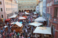 Altstadfest von oben fotografiert