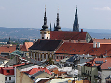 Über den Dächern von Olomouc