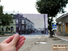 Blick in die Peremyschelska Strasse in Gorodok/ Lvivska Oblast/ Ukraine