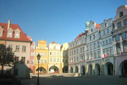 Bürgerhäuser am Markt von Jelenia Gora