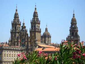 Kathedrale in Santiago de Compostela