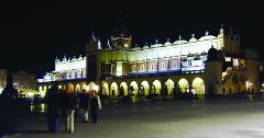 Die Tuchhallen in Kraków