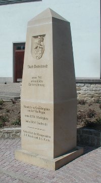 Obelisk in Buttelstedt