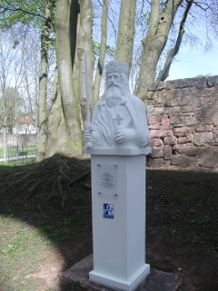 VIA REGIA Königsstatuen in Bad Hersfeld - Karl der Große