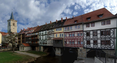 Nordseite der Krämerbrücke