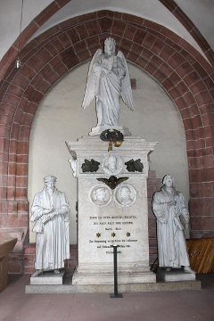 Unionsdenkmal in der Stiftskirche von Kaiserslautern