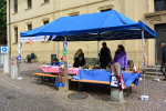 Der VIA REGIA Infostand beim Kulturfest Löherstraße 2015