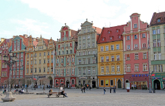 Am Großen Ring, historischer Marktplatz von Breslau