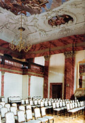 Der Grande Salle im 1. Obergeschoss des Gouvernementsgebäudes, Barocksaal in der Thüringer Staatskanzlei