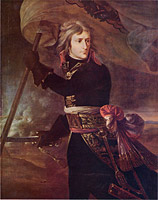 Napoleon Bonaparte auf dem Pont d’Arcole