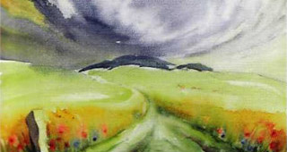 Alte Poststraße am Kamenzer Hutberg